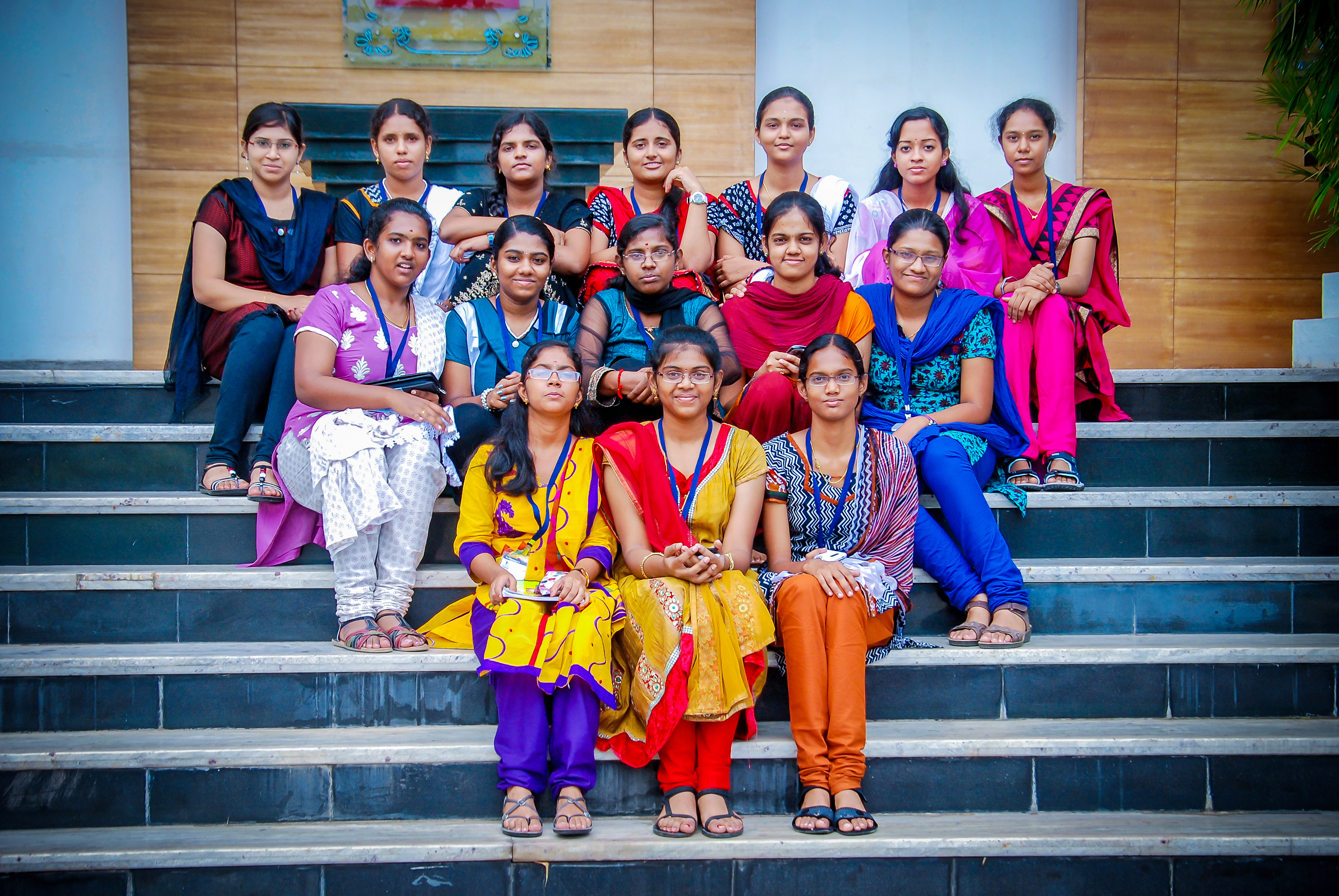 College Students Group Photo