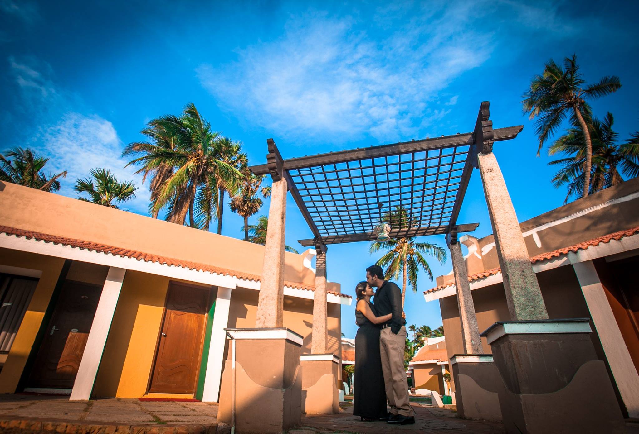 Romantic Pre-Wedding Couple